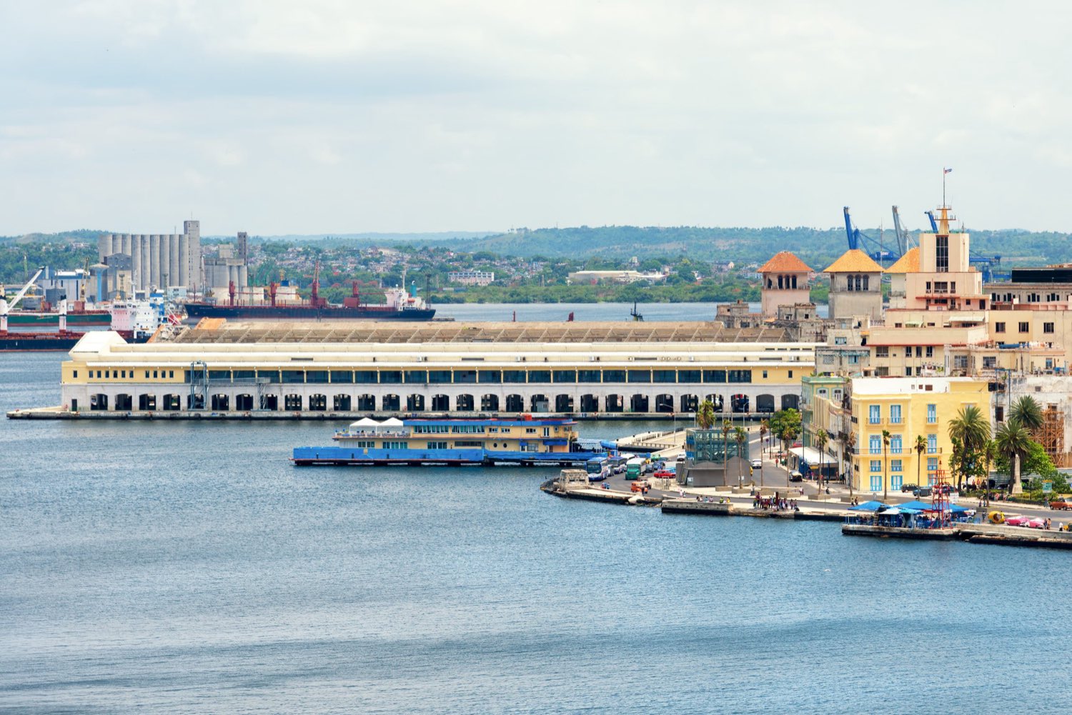 Il porto dell'Avana.